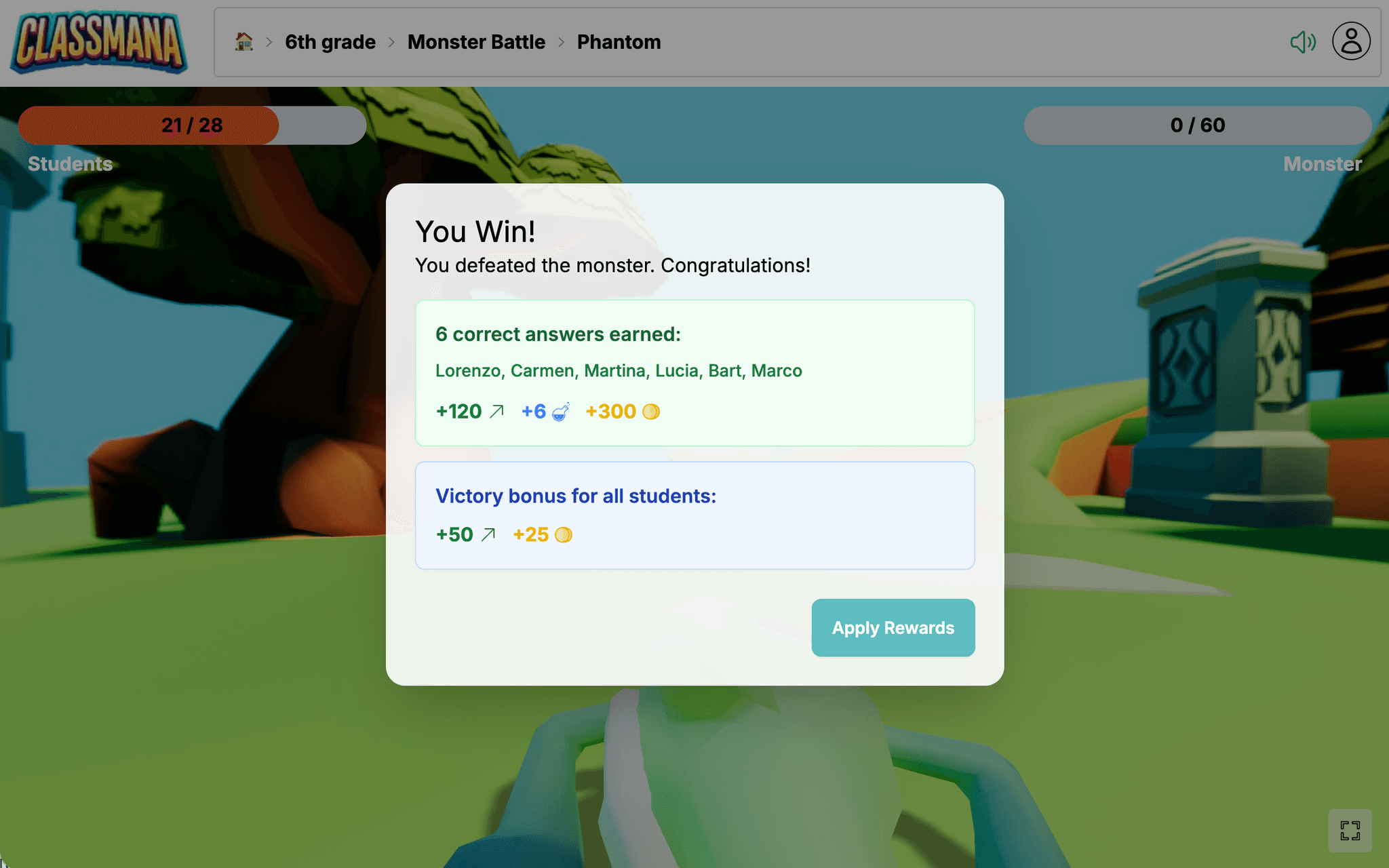 Obrazovka konca bitky